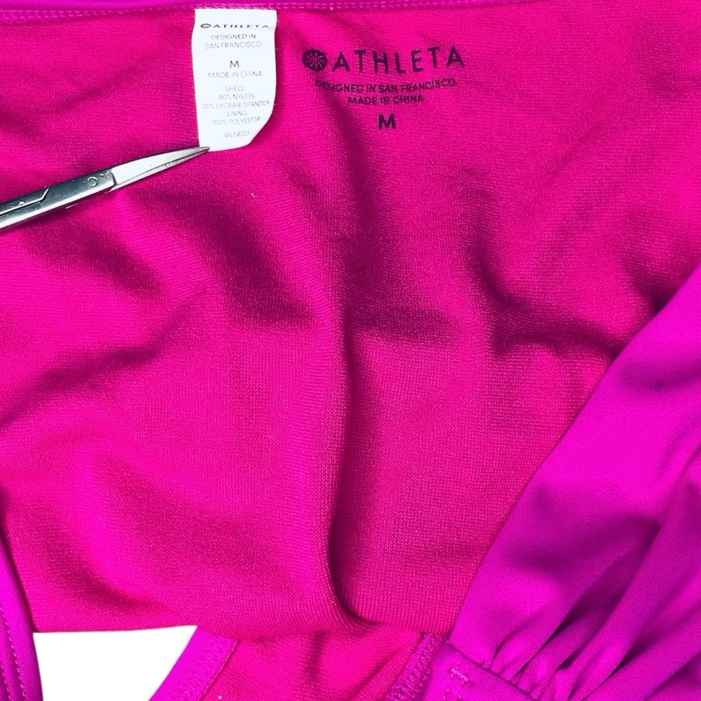 Athleta Hot Pink Bikini Set - Picture 5 of 6